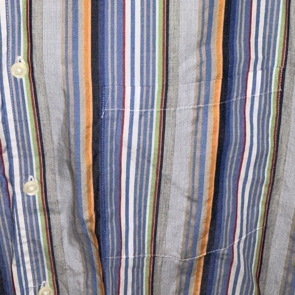 Men’s Pre Own As Is Alexander Julian Coppers Size XXL 2XL Multicolored Shirt s/s - Picture 3 of 5